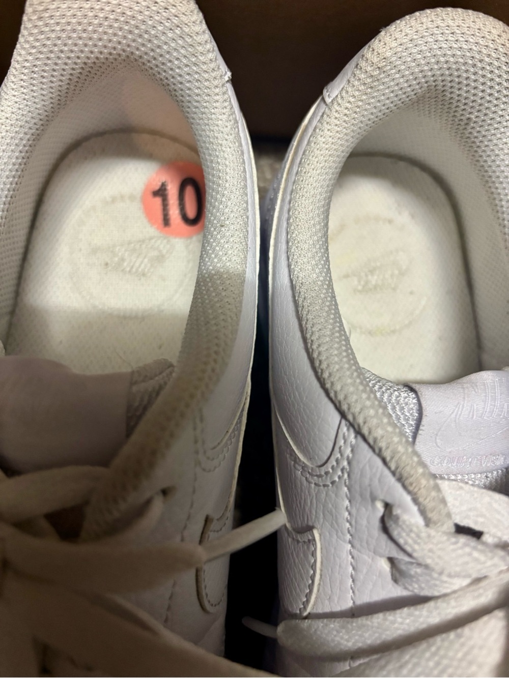 Nike Court Vision Alta LTR Triple White - Picture 7 of 8